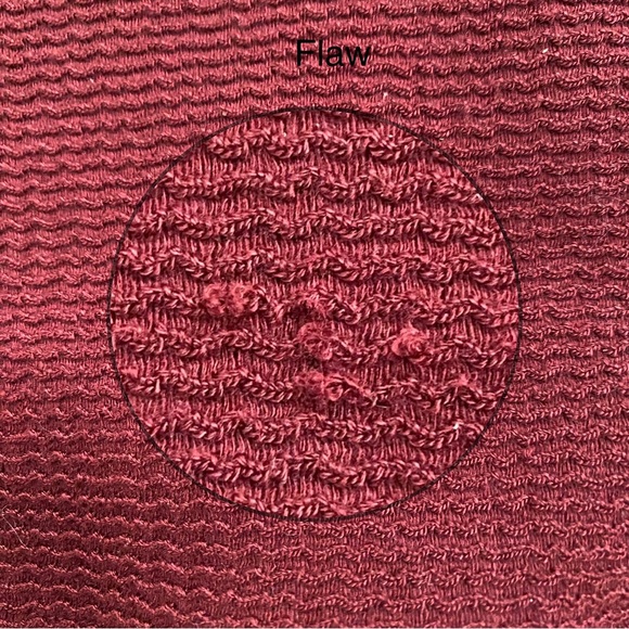 Gal Meets Glam Red Vino Kristen Puff Sleeve Fit And Flare Pocket Dress, Size 12 - Picture 13 of 16